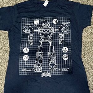 Power Rangers Navy Blue T - Shirt - L